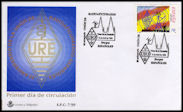 ESPAA - 16 Abril 1999 - 50 Aniversario U.R.E (Matasellos BURGOS)